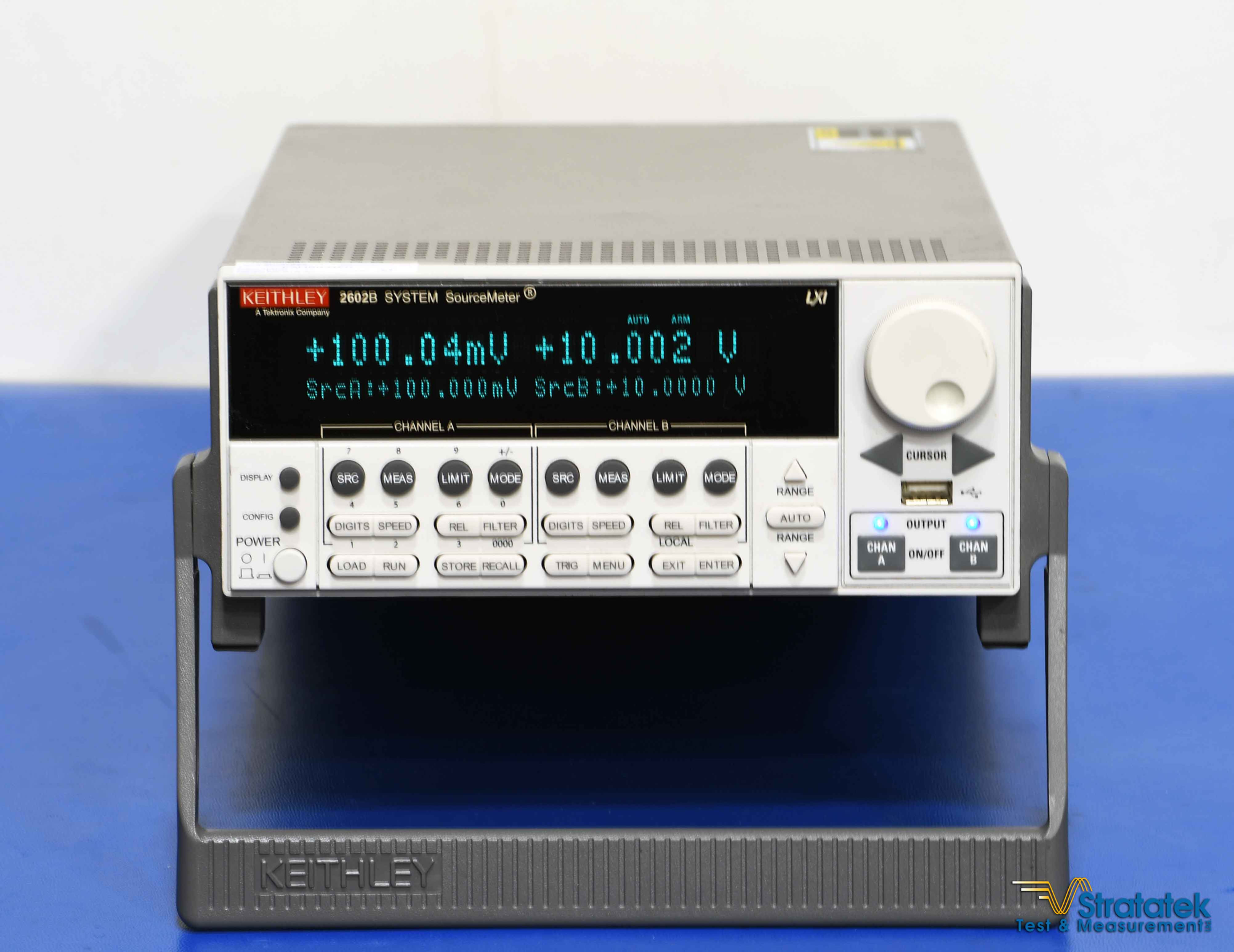 Keithley 2602B SourceMeter SMU Dual Channel Source Meter NIST Calibrated