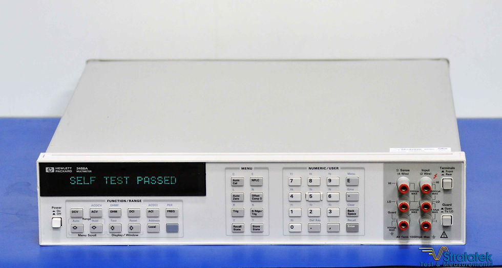 Thumbnail: HP 3458A Multimeter 8.5 Digit Keysight Agilent ISO 17025 Accredited Calibrated