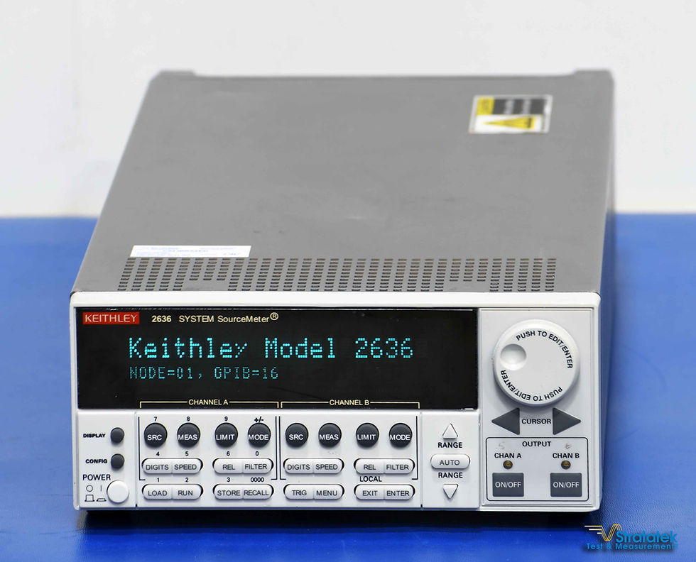 Keithley 2636 SourceMeter  front view