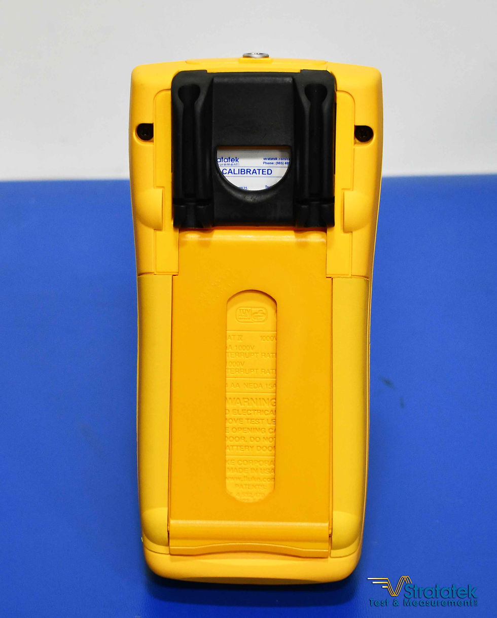 Thumbnail: Fluke 725 Multifunction Process Calibrator - NIST Calibrated with Data Rear view