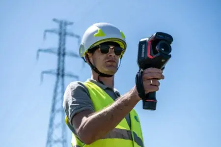 Thumbnail: Sonel KT-520 Thermal Imager 320x240 Pixel -40°C...+150°C, 0°C...+650°C