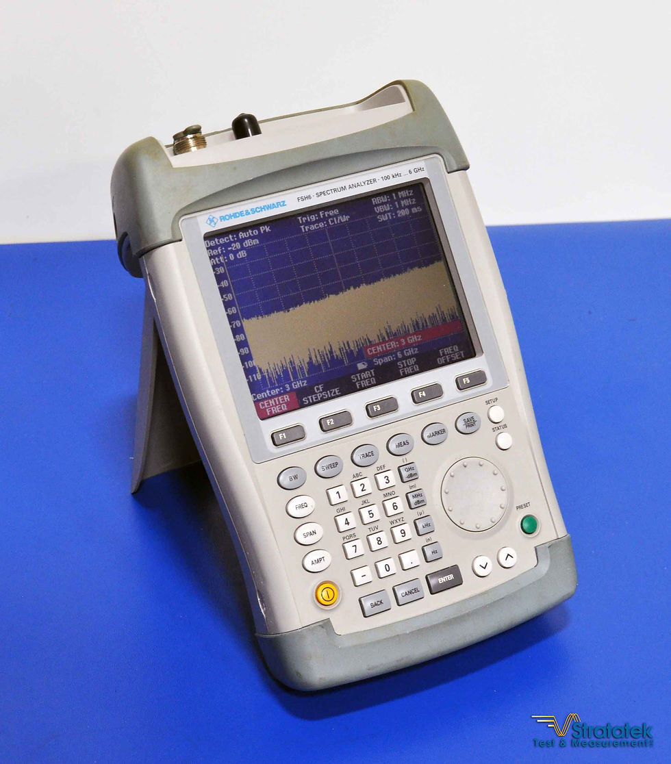 Thumbnail: Rohde & Schwarz FSH6 Spectrum Analyzer 6GHz PreAmp Calibrated