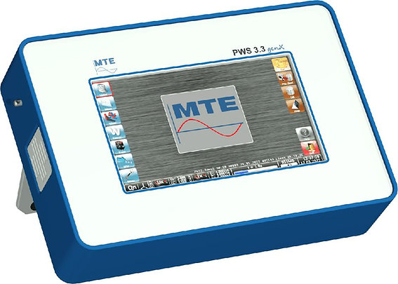 MTE PWS 3.3 GenX Three-Phase Portable Working Standard Power Quality Analyzer