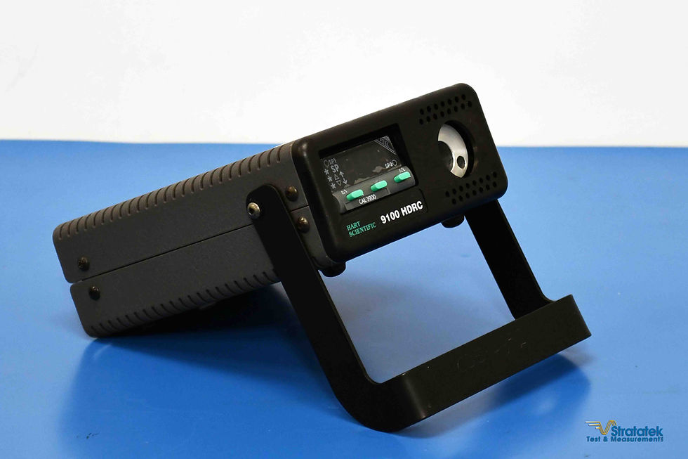 Thumbnail: Fluke Hart Scientific 9100 HDRC Dry Block Calibrator NIST Calibrated Left side view