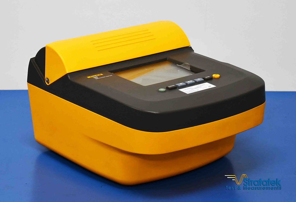 Thumbnail: Fluke 1555 10kV Insulation Tester MegOhmmeter NIST Calibrated left side view