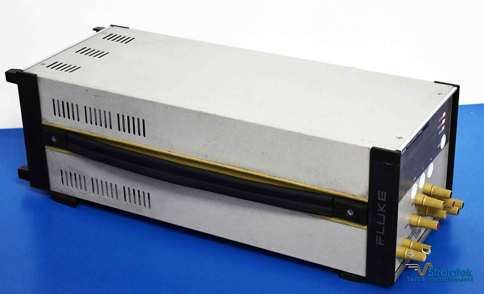 Thumbnail: Fluke 732A DC Voltage Reference Standard 10V DC Calibration