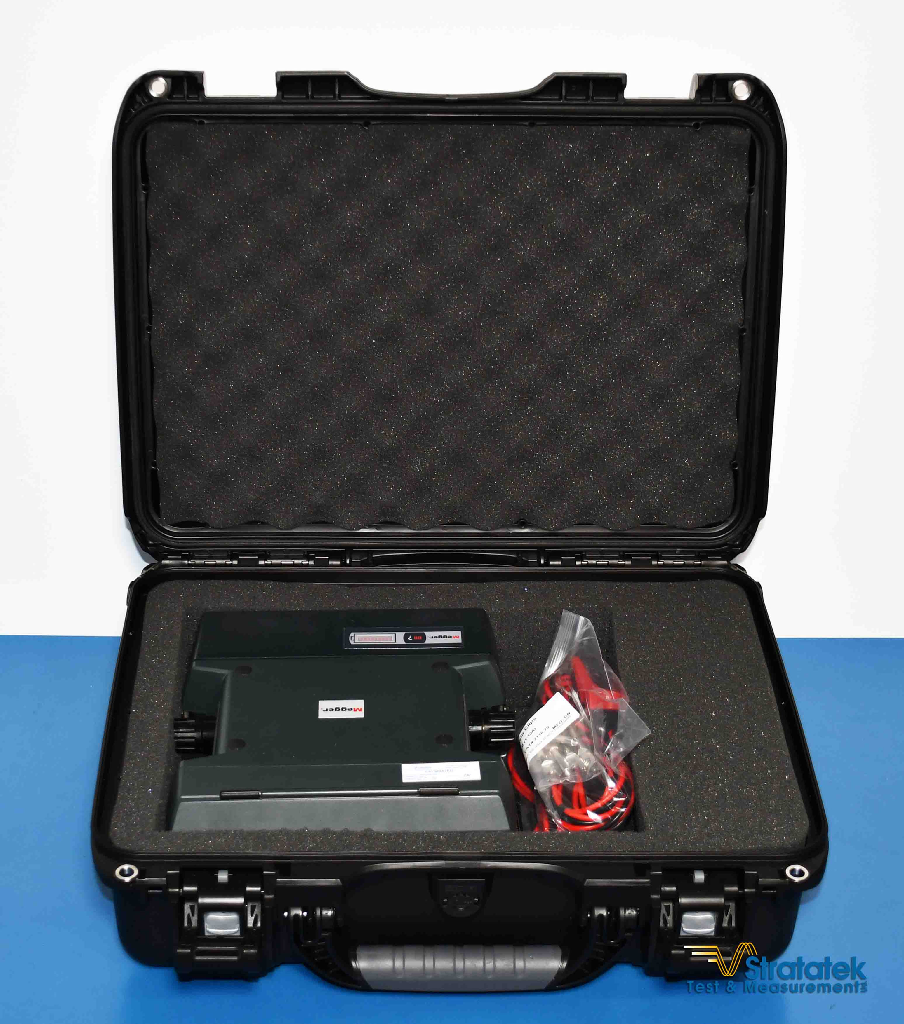 Megger DLRO10X Digital Low Resistance Ohmmeter 10A Leads NIST Calibrated