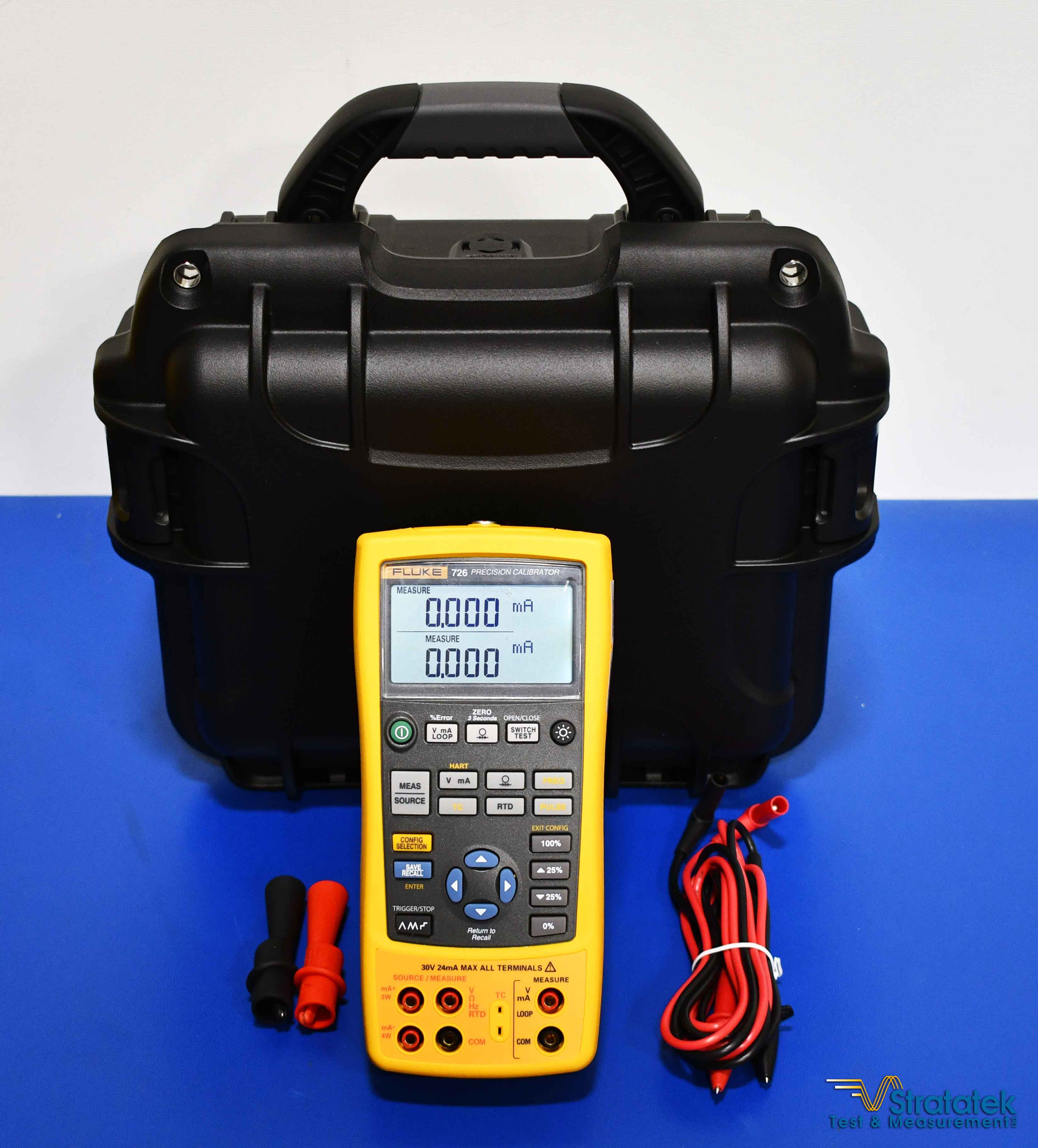 Fluke 726 Precision Multifunction Process Calibrator HART NIST Calibrated