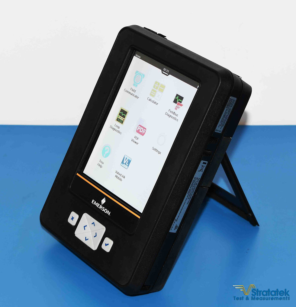 Thumbnail: Emerson AMS Trex Device Communicator HART ValveLink Loop Diagnostics Left side view