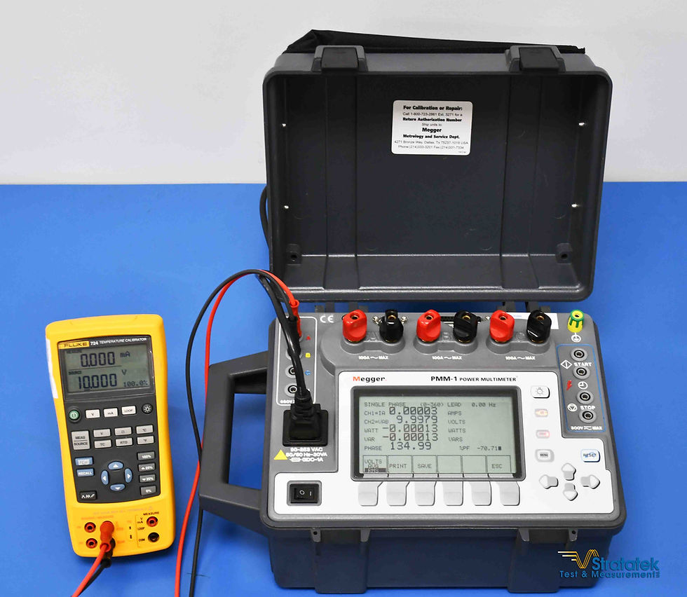 Thumbnail: AVO Megger PMM-1 Power Multimeter 3 Phase 650V 100A NIST Calibrated