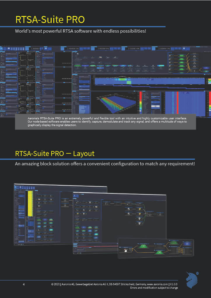 Thumbnail: Aaronia SPECTRAN® V6 ECO 200XA-6 Spectrum Analyzer 9kHz to7.25GHz RTSA Suite PRO
