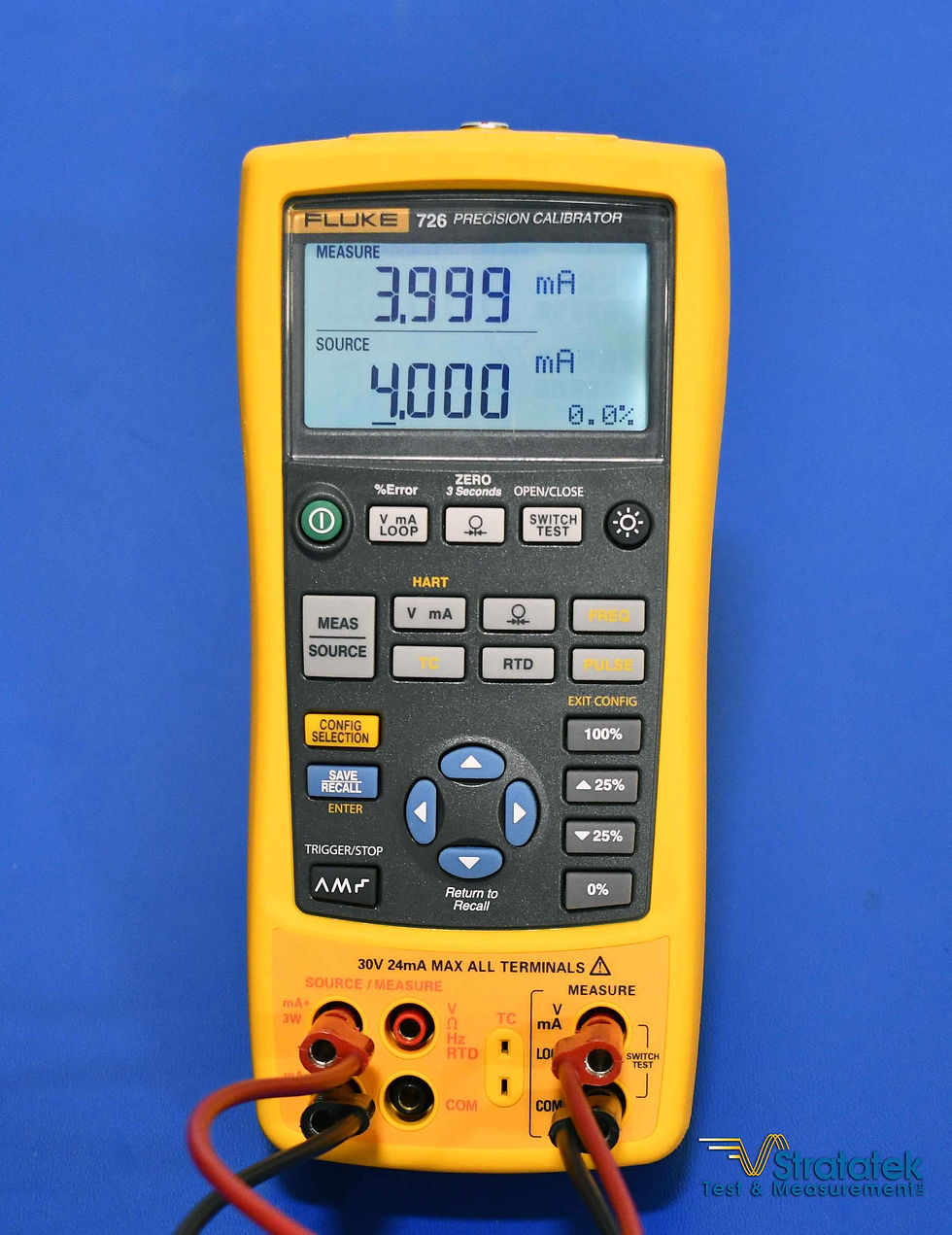 Thumbnail: Fluke 726 Precision Multifunction Process Calibrator HART NIST Calibrated