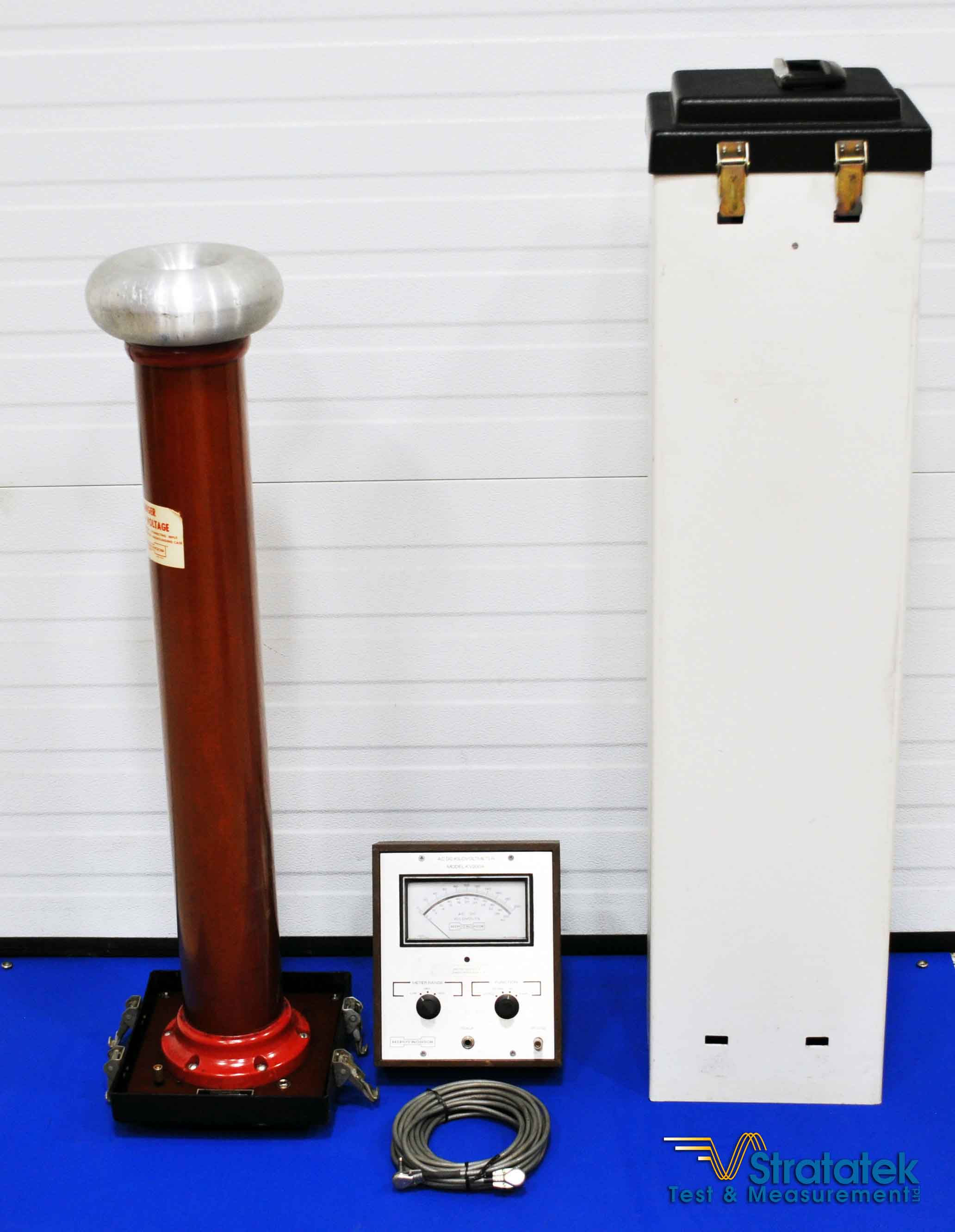 Hipotronics KVM200 High Voltage Divider 200kV AC/DC with Meter and Cable