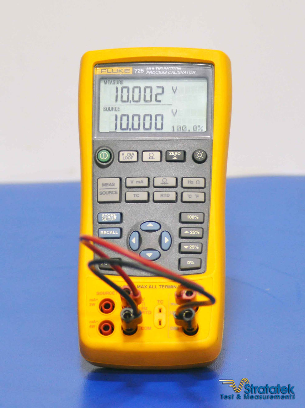 Thumbnail: Fluke 725 Multifunction Process Calibrator - NIST Calibrated with Data
