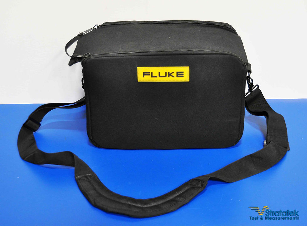 Thumbnail: Fluke 1748 3 Phase Power Quality Logger 1500A Probes PQA - NIST Calibrated Carry case front view