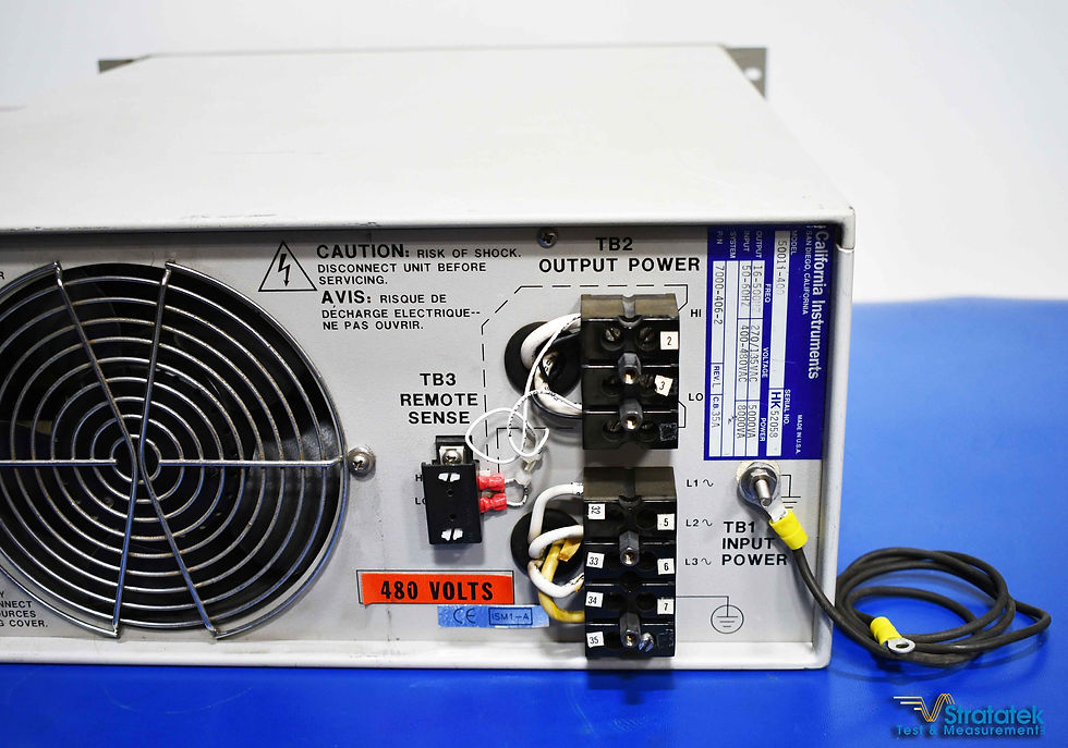Thumbnail: California Instruments 5001i-400 5kV AC Source 400 - 480V Input Calibrated