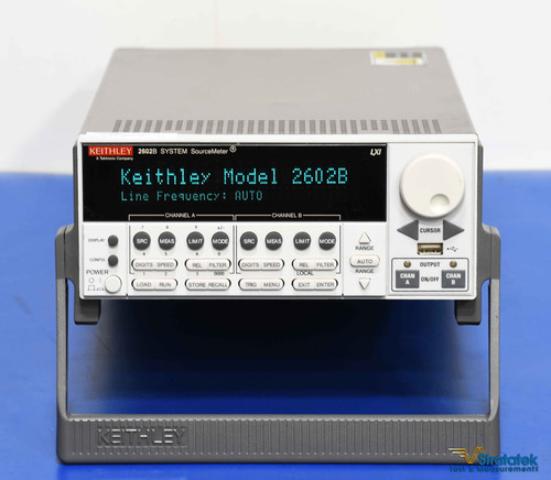 Keithley 2602B SourceMeter SMU Dual Channel Source Meter NIST ...