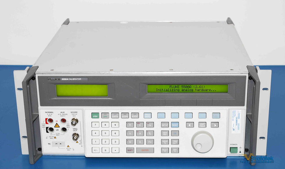 Fluke 5500A-SC600 Multifunction Calibrator Scope Option 600MHz NIST Calibrated