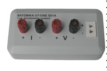 Thumbnail: Batemika UT-ONE SO1A 1-Channel Thermometer Readout PRT Thermocouples Thermistors closeup