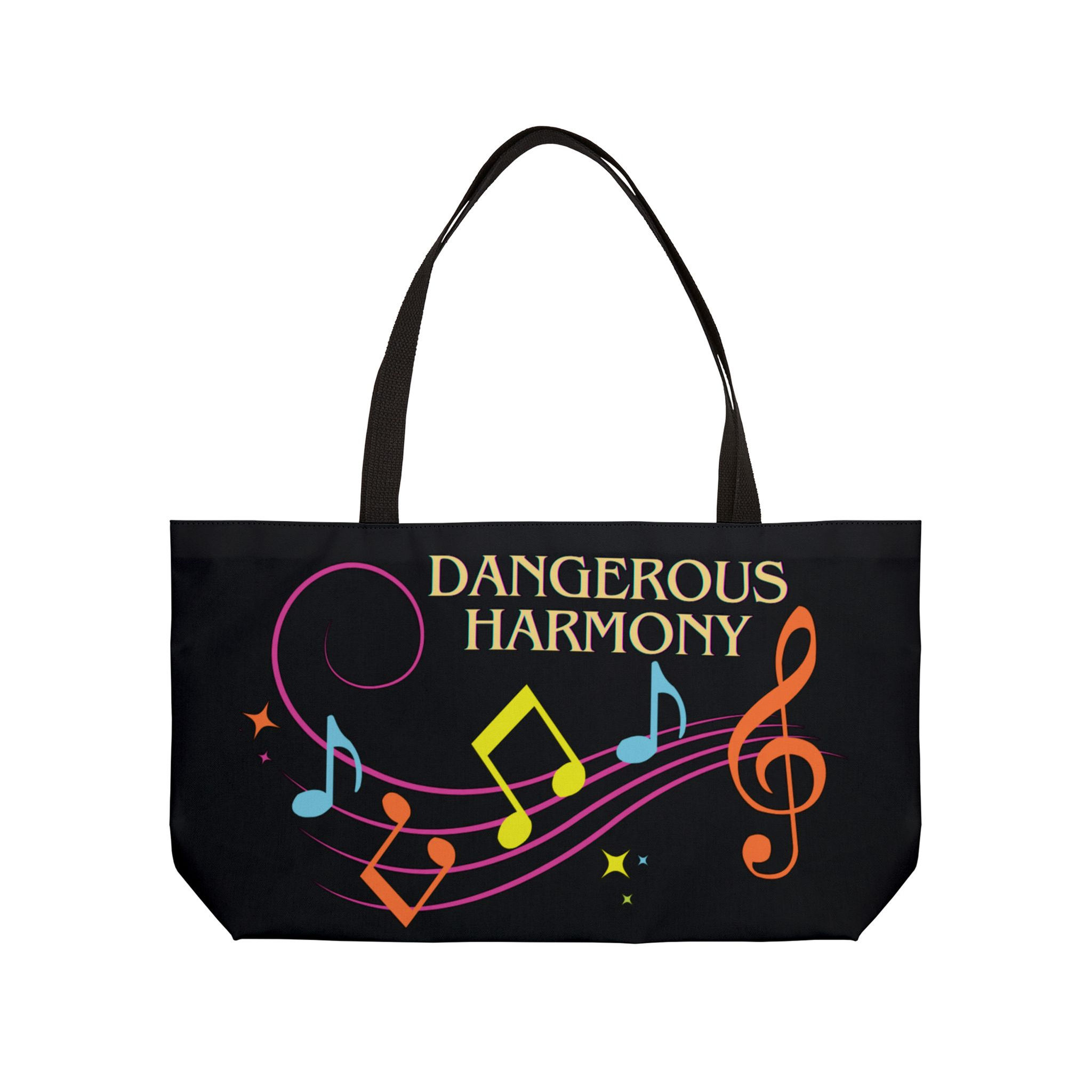 Dangerous Harmony Music Weekender Tote Bag (Exclusive Merch)