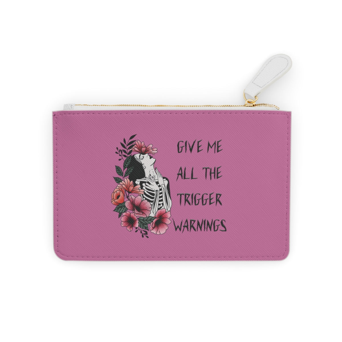 Give Me all the Trigger Warning Mini Clutch Bag