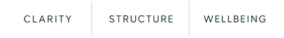 Clarity, Structur, Wellbeig