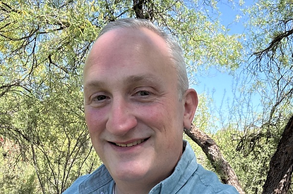 Aurelio Duarte-Encinas, professional life coach and founder of Verbbed Coaching in Southern Arizona.