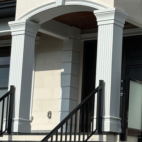 Square Fluted Column