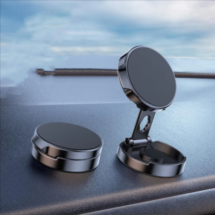 Thumbnail: Magnetic Rotating Car Phone Holder with Height Adjustment