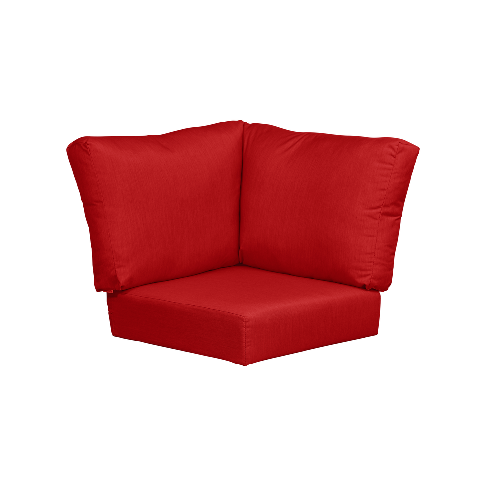 Thumbnail: Red sectional cushion