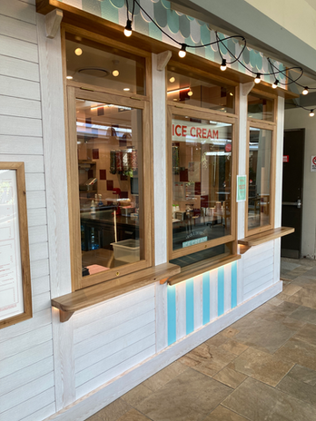 Bunter Joinery work for Betty's Burgers