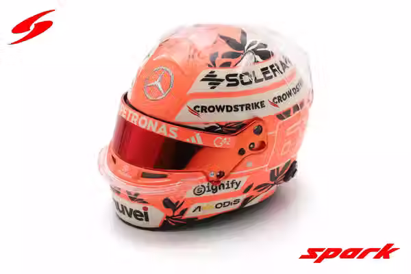 SPARK MODEL - CASCO GEORGE RUSSELL MIAMI GP 2025 MERCEDES