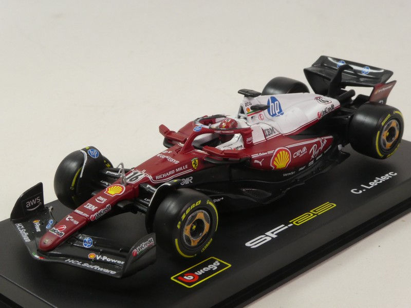 BURAGO - FERRARI - F1 SF-25 HP N 16 MONZA GP 2025 LECLERC - LAUDA 50th annivers