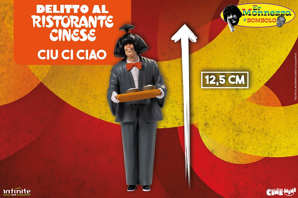 Miniatura: INFINITE STATUE - ACTION FIGURE ER MONNEZZA E BOMBOLO