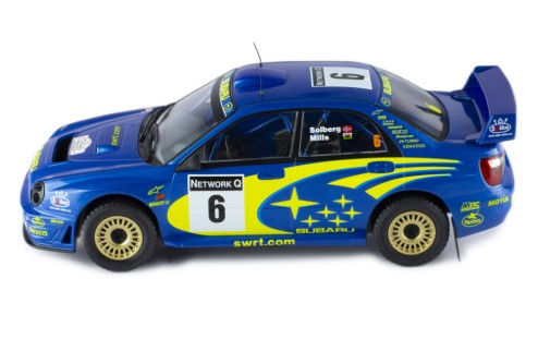 IXO MODELS - SUBARU IMPREZA S7 WRC 2001 #6 RALLY GB 2001