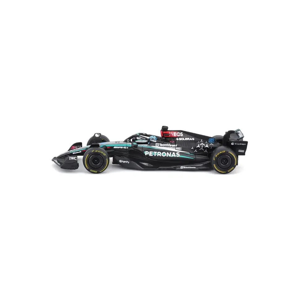 Miniatura: BURAGO - MERCEDES AMG W15 N.63 2024 GEORGE RUSSELL SIGNATURE