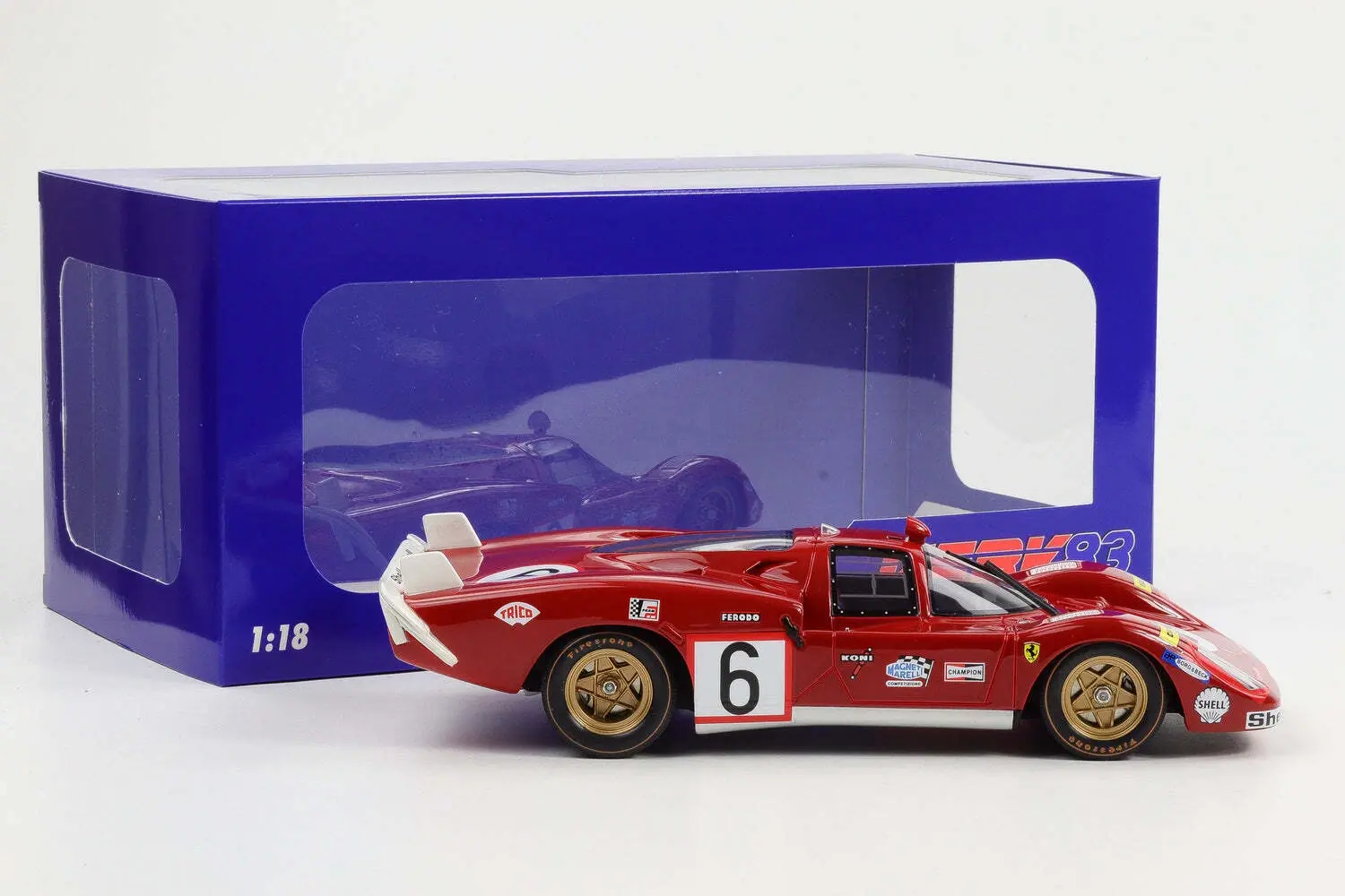 WERK83 - FERRARI - 512S 5.0L V12 #6 24h LeMans 1970 Vaccarella, Giunti