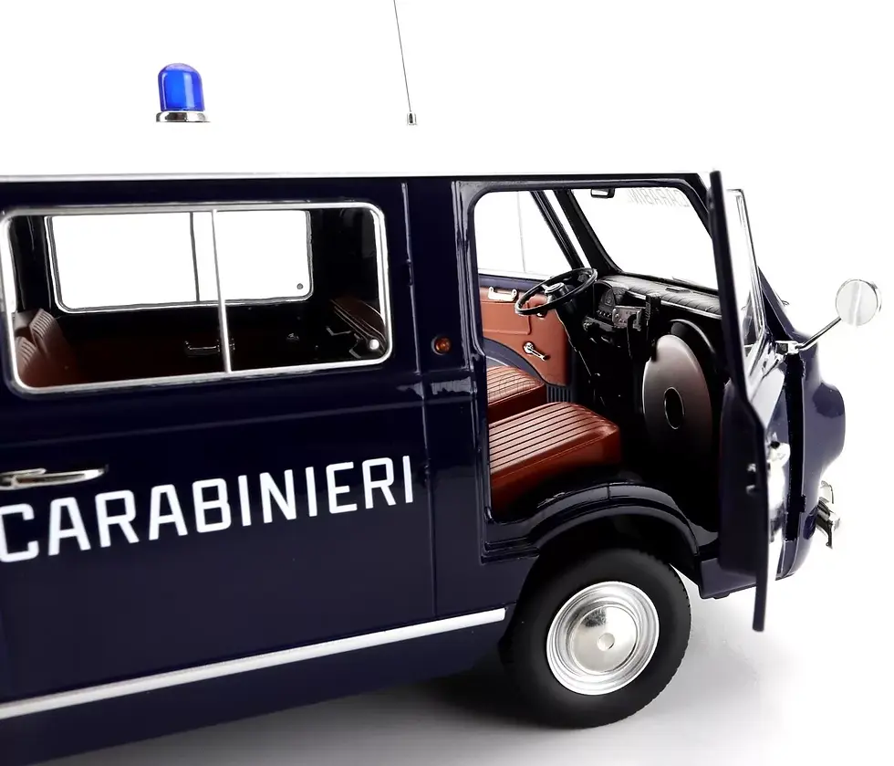 Miniatura: MITICA - FIAT 850 FAMILIARE CARABINIERI 1970