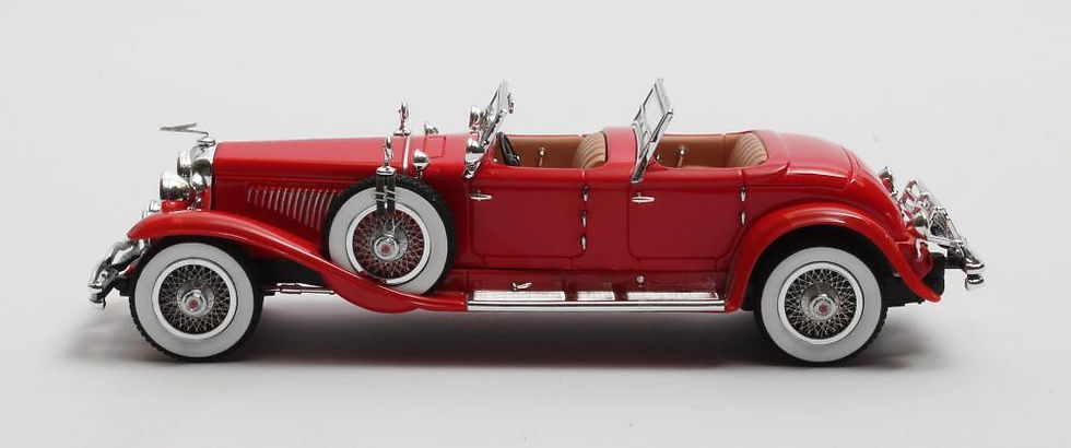 Miniatura: MATRIX - DUESENBERG - SJ 2608 TORPEDO PHEATON WALKER CABRIOLET OPEN 1930