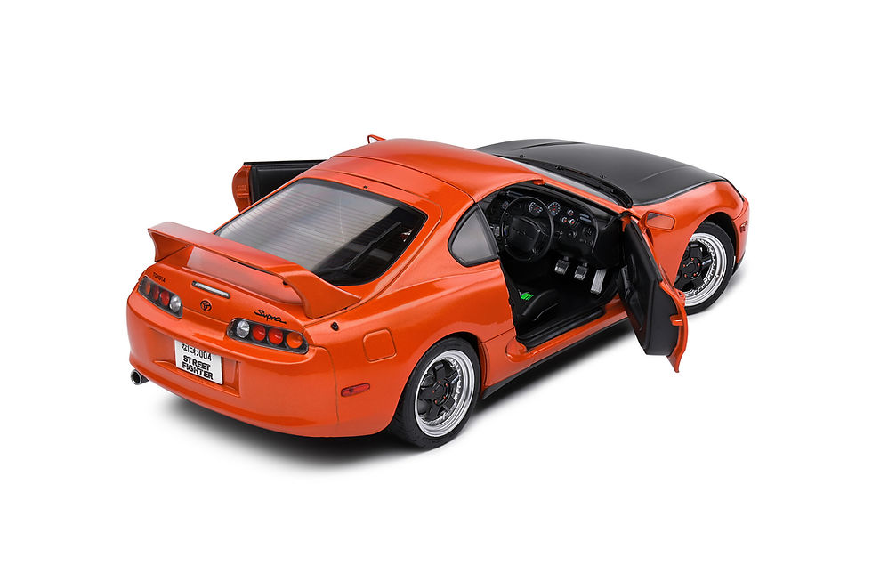 Miniatura: SOLIDO - TOYOTA - SUPRA MKIV (A80) COUPE STREETFIGHTER 1993
