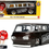 Miniatura: JADA TOYS -  M&Ms Red 1965 Ford Econoline Van