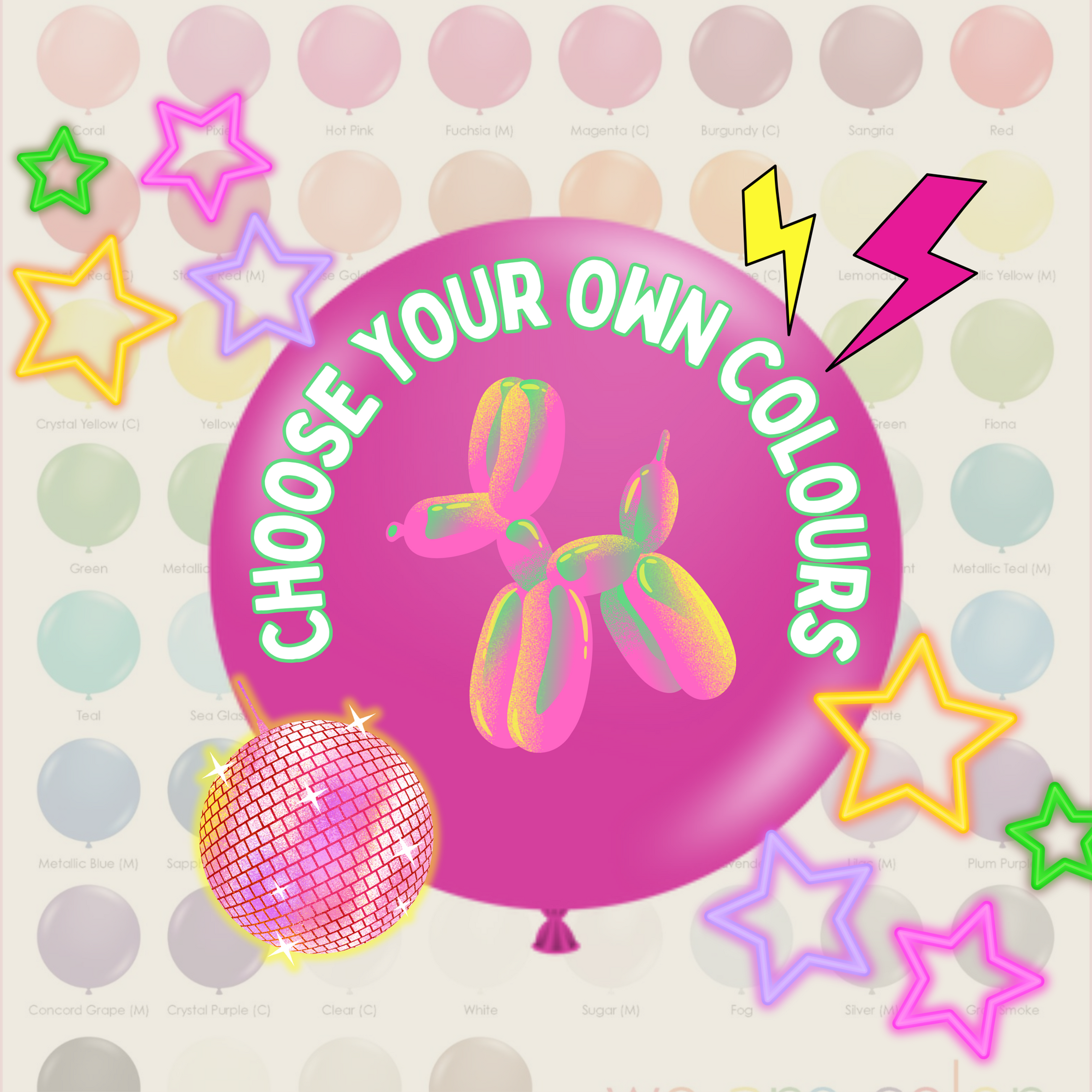 Choose Your Own Colours | Luxe DIY Garland Kit