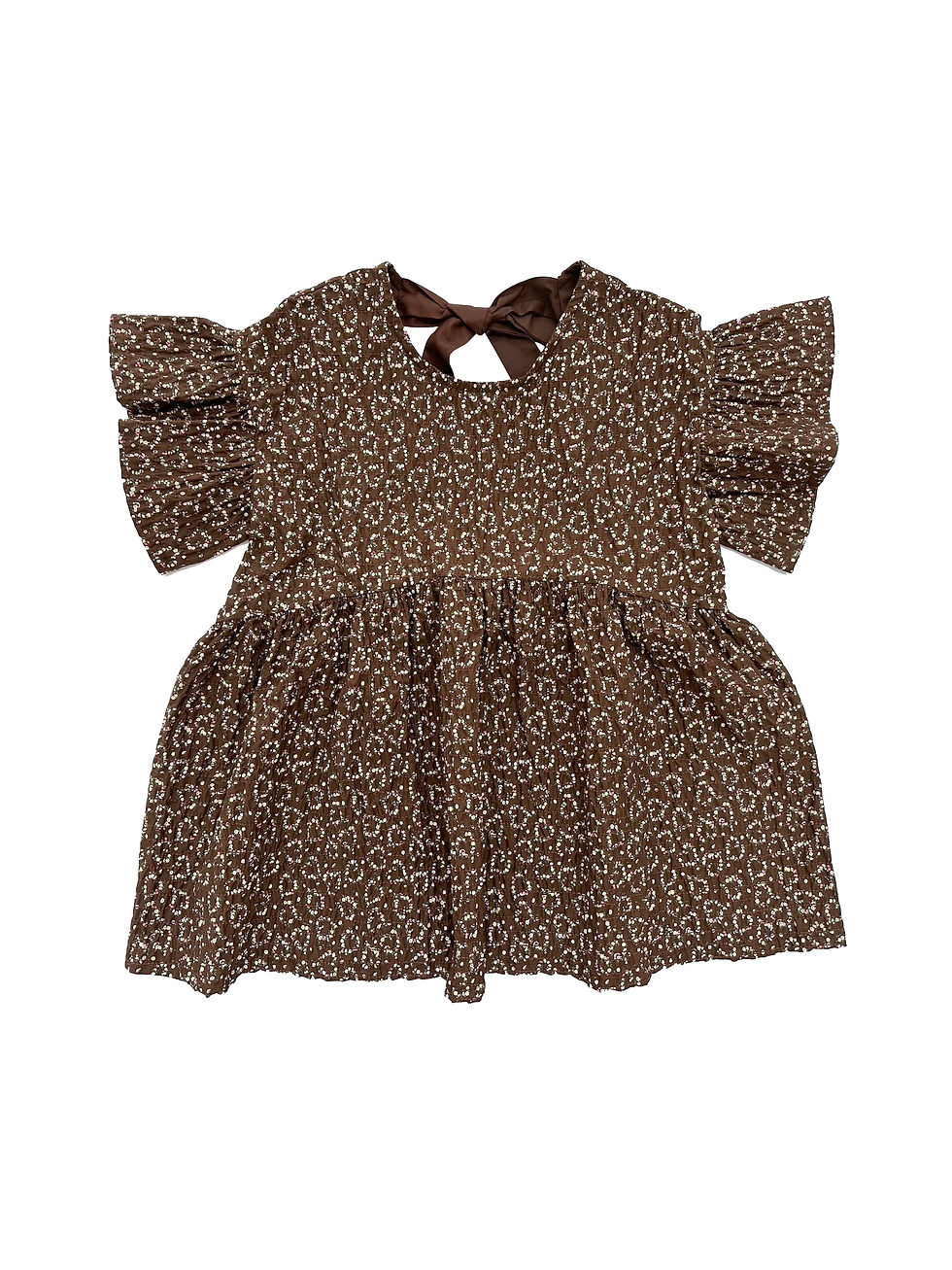サムネイル： flower shirring blouse