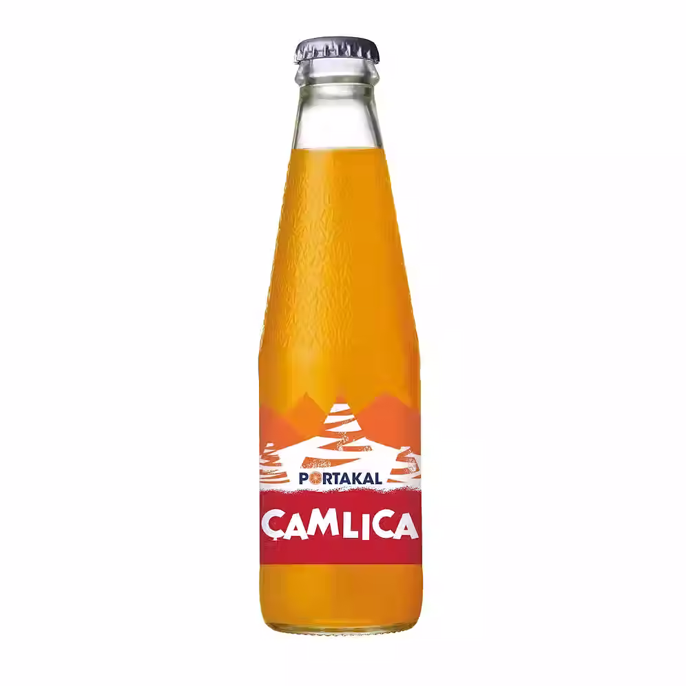 Ulker Camlica Carbonated Orange Drink 200ml x 24 p