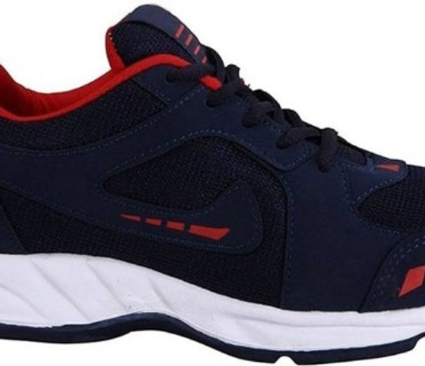 Thumbnail: Black & Red Color Latest Mens Sports Shoes , 1 Pair