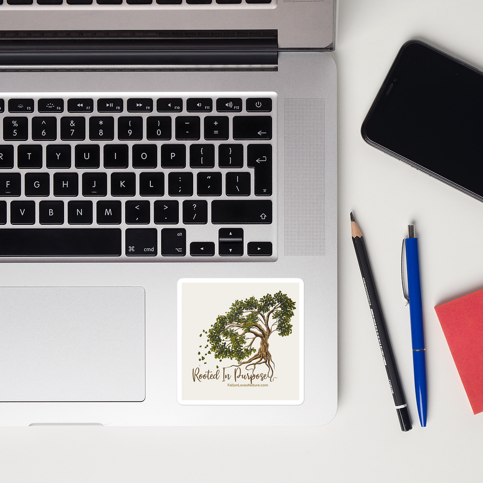 Thumbnail: Rooted In Purpose Bubble-free stickers