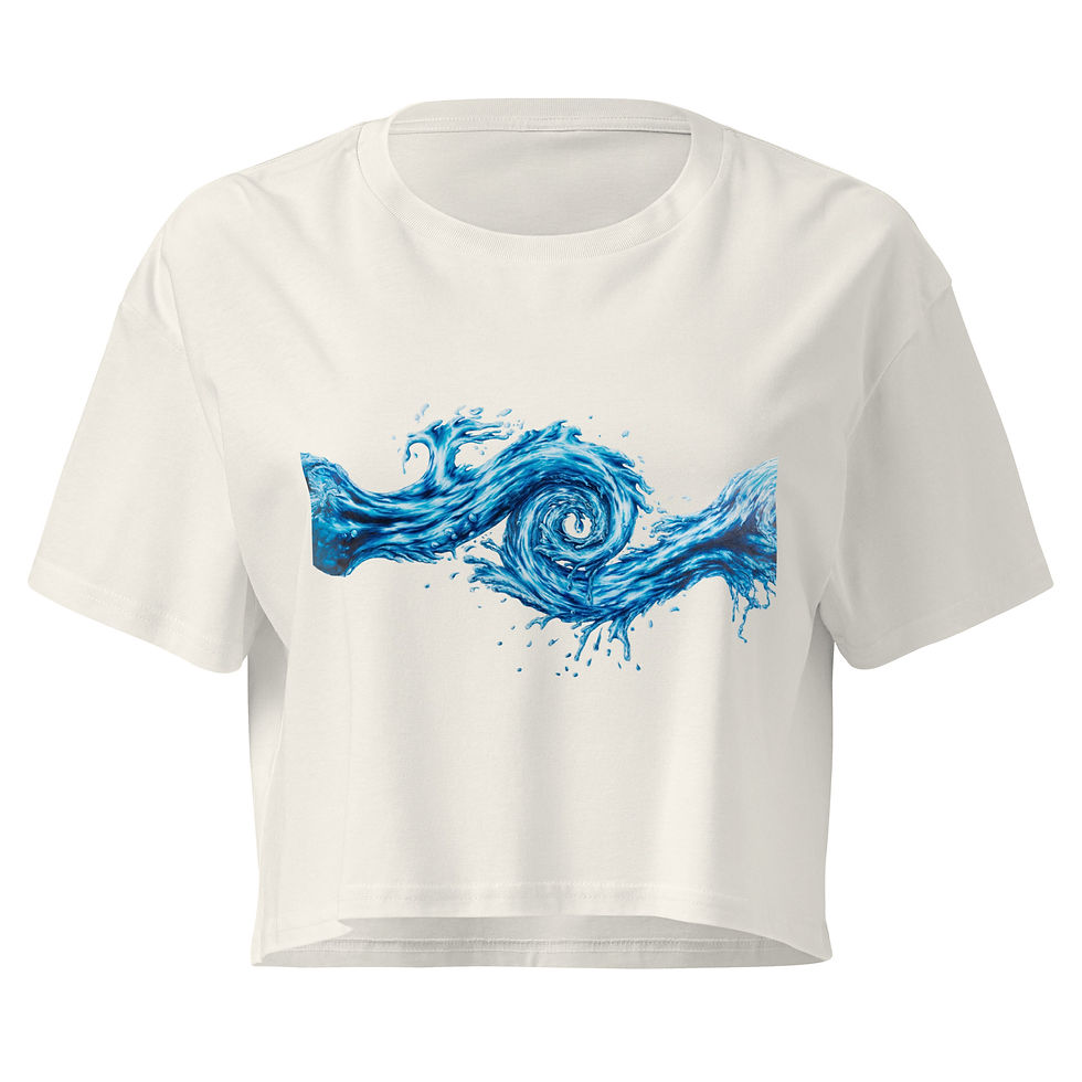 Thumbnail: Women’s Power Of Water crop top 