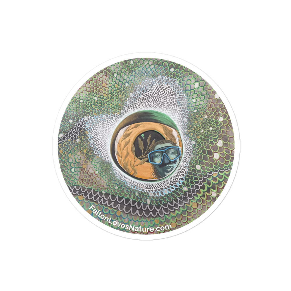 A Sea Bass Kinda Love Bubble-free stickers