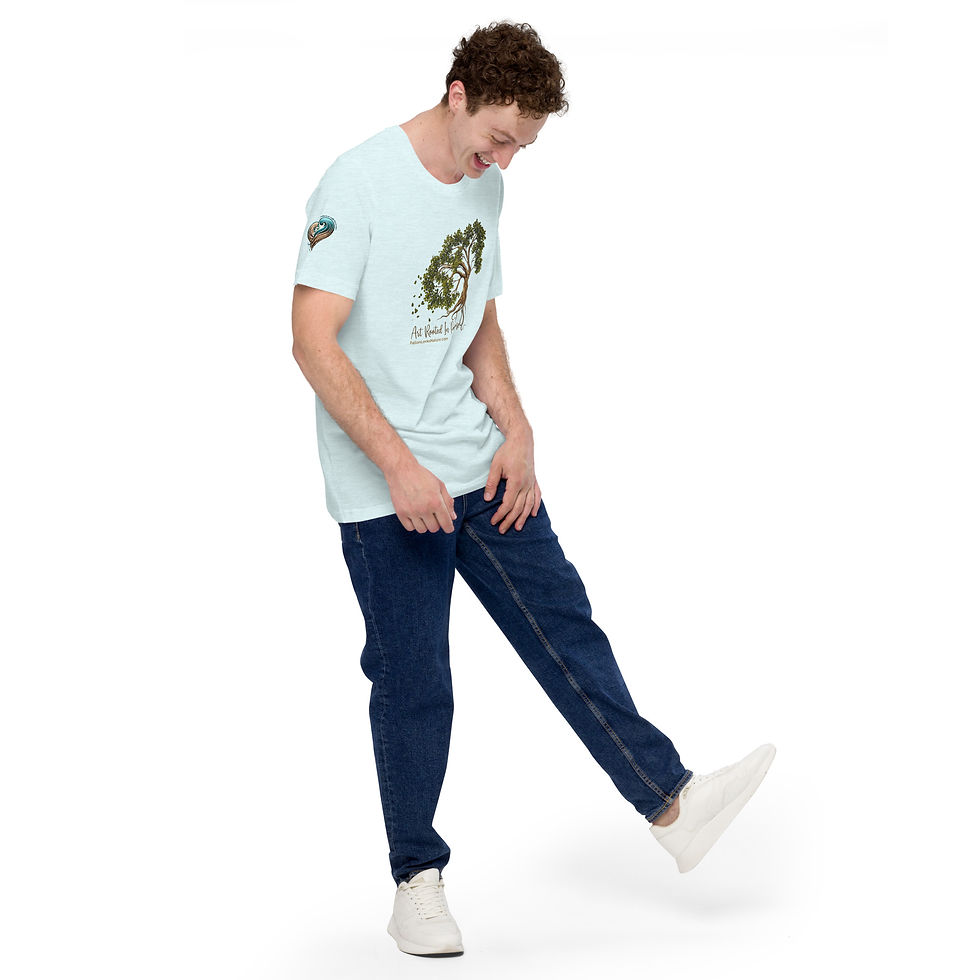 Thumbnail: Art Rooted In Purpose Unisex t-shirt copy