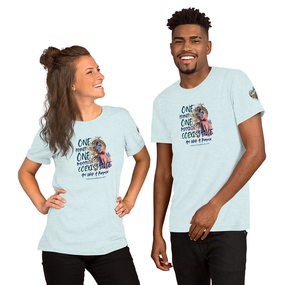 Thumbnail: One Planet One Mission Unisex t-shirt